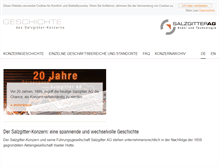 Tablet Screenshot of geschichte.salzgitter-ag.de